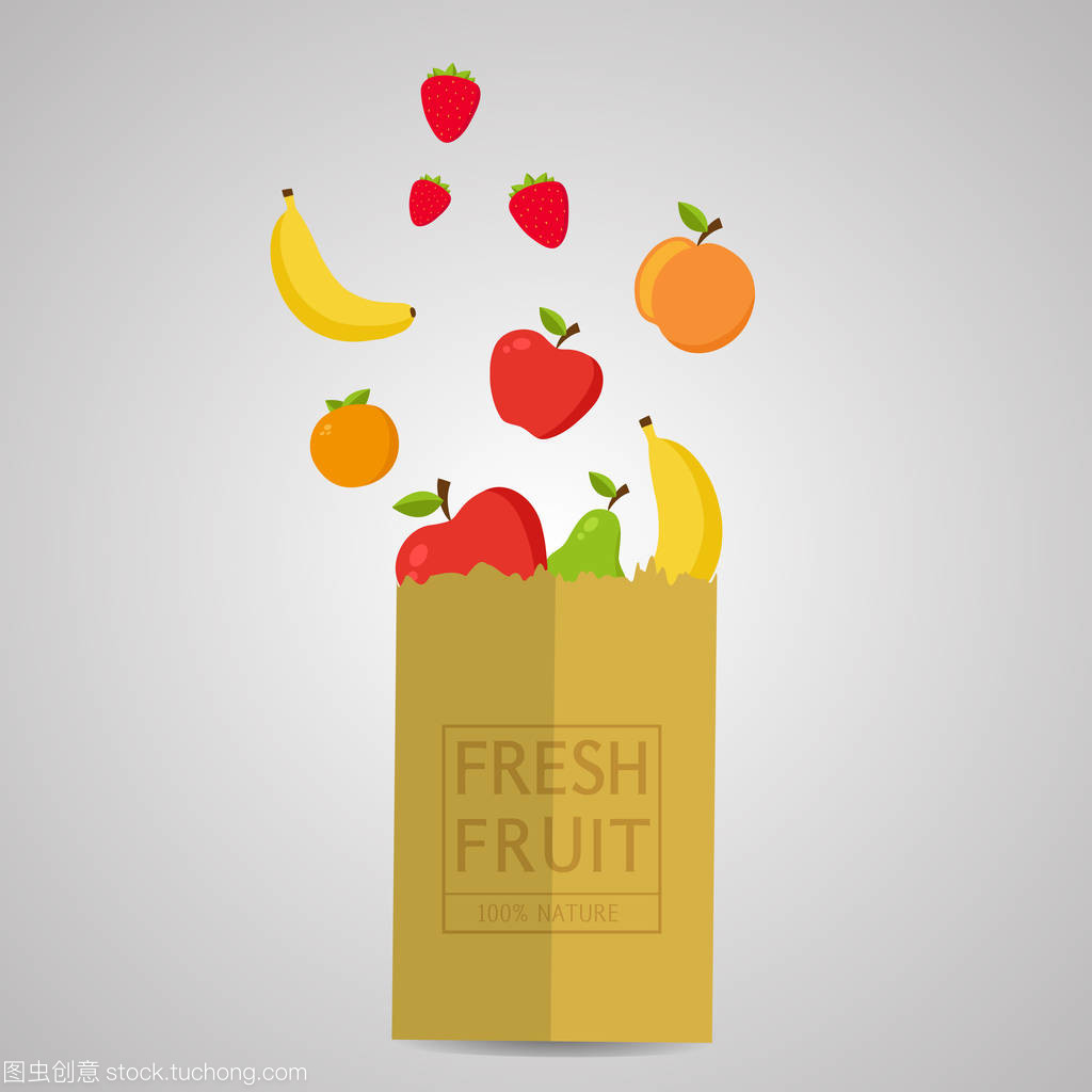 紙包新鮮，健康自然 100%天然水果與蔬菜的綠色生活